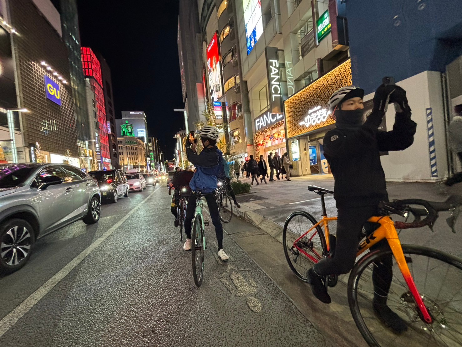 銀座を超えて東京タワーへ！